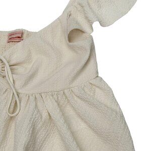 Urban Outfitters Small Flowy Blouse with Tie Front